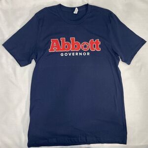 Greg Abbott Governor Texas Shirt New Size Large Button